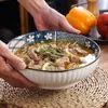 ボウル9インチラーメンボウルセラミック食器スープ日本語麺家レストラン商業用キッチン食器