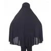 Etnische Kleding Vrouwen Bidden Kleding Moslim Hooded Hijab Gebed Jurk Islamitische Dubai Abaya Arabische Turkije Tulband