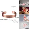 Bangle Ikuinen magnetische koperen armband verstelbare manchet Dragon Viking brede armbanden armbanden voor vrouwen