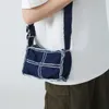 Avondtassen 2023 trendy crossbody schoudertasje zakken en jean portemonnees franje denim tas minimalistische designer jeans handtassen vrouwen