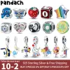 925 silver for pandora charms jewelry beads DIY Pendant women Bracelets beads Silver Color Animal Food Building
