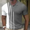 MENS POLOS POLO SHIRT SOMMER RANDS Kort ärm Tshirts Casual Business Button Tops Tee Fashion Shirts Man Clothing 230609