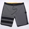 Męskie szorty z tagami Bermudy Męskie Gray Surfwear Beachshorts Wodoodporny pływanie pnie spandex aerobiku e839