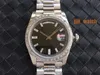 EW Watch Upgrade V2 taille 40 mm avec mouvement 3255 double affichage du calendrier miroir en cristal de saphir bracelet en acier fin montres de créateurs résistantes à l'eau