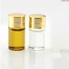 Mini bouteille en verre transparent ambre 1ML 2ml, flacon d'échantillon 3CC, petite bouteille d'huile essentielle Dcxiw