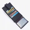 Porte-cartes de designer pour hommes en cuir véritable porte-monnaie en cuir de vachette style court masculin mode casual pièce zéro portefeuilles no332