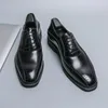 Derby-Schuhe für Herren, braun, schwarz, quadratische Zehenpartie, Schnür-Business-Schuhe für Herren mit kostenlosem Versand, Größe 38–46, Herrenschuhe