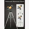 Professionellt Telescope 150x Zoom High Definition High Power Portable Tative Night Vision Deep Space Star Observation