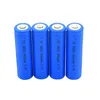 High quality 18650 3000mAh battery Color blue battery flat head amd pointed lithium battery, can be used in bright flashlight and Mi er small fan battery and so on.