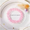 Kralen Pop Crystal Armband Strengen Voor Kinderen Sieraden Mode Leuke Armbanden Studenten Meisjes Sieraden Drop Levering Dhmp4