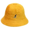 Nowy kangol kangur kopuły królik włosy Kobieta wiadra czapki wielokolorowe cps cps fisherman kapelusz unisex 11 kolorów para modeli HATS AA2203198U