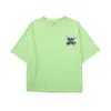 Stage Wear Abbigliamento da ballo Hip Hop per bambini T-shirt verde Top o pantaloncini estivi con nastro per abiti da ballo in costume da ragazza