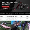 Baitcasting Reels Johncoo Fishing Reel MT200 Приманка кастинг Big Game 13 кг максимальный перетаскивание 11 1 BB 7.1 1 230609