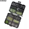 Vishaken 420x Carp Tackle Kit in Box Wartels Snaps Rubber Anti Wirwar Mouwen Haak Stop Kralen Accessoires XP 800 230609