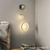 Appliques murales nordique monté lampe Led montage lumière Nicho De Parede tête de lit buanderie décor bras oscillant