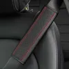 Car Pu Leather Seat Belt Cover Shoulder Pad SeatBelt Should Protection Covers Auto Interior Accessories