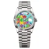 MENSVIKTER Högkvalitativt designerpussel Klockor 2813 Datum Automatisk mekanisk 41mm rostfritt stål Vattentät 36mm Womens Classic Movement Wristwatch DHgate