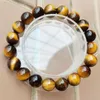 Charm Bracelets Beautiful Jewelry 8mm 10mm 12mm 14mm 16mm Tiger Eye Round Women Men Bead Bracelet PG9197