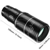 16x52 Przenośne monokularne podwójne skupienie 2598.43/314960.63inchoptics Zoom Zoom Telescope dla dorosłych