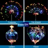 Decorações de jardim Solar LED Firework Fairy Lights Decoração ao ar livre Gramado Caminho Para Pátio Quintal Festa Decoração de Casamento de Natal 230609