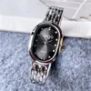 2023 Quarts Watch Langpai Oval Stainless Strap Strap Women's Business Gentleman Quartz Three Pin Watch