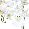 32 -calowy sztuczne kwiaty phalaenopsis 9 głowy sztuczne orchidea motyl kwiaty rośliny łodygi do dekoracji domu