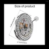 Schmuckbeutel Uhrwerk für Seagull ST2130 Automatik Ersatz ETA 2824 Classic Silber