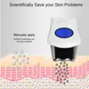 Dispositivos de cuidados faciais Microcorrente íon galvânico Mini dispositivo de spa portátil elétrico com 3 cabeças de massagem USB Lift Beauty EMS Gel Skin 230609