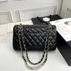 CF caviar lederen handtassen gedragen tas leng Gratis Verzending rooster ketting vrouwen merk luxe fashion design tas purse2023