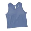 Women's Yoga Vest with Chest Pad Letter-shaped Back Women's Summer Sleeveless Workout Gym Running Fitness Tops