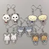 Boucles d'oreilles pendantes 5 en 1 acrylique mignon Animal exquis Kawaii Anime BEASTARS goutte oreille pendentifs goutte Cosplay bijoux femme cadeau