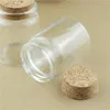 Depolama Şişeleri 24 PCS/Lot 47 60mm 60ml Cam Kavanozlar Baharatlı Şeker Konteynerleri Cork Stopper Spice Flakonları Test Tüpü