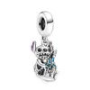 925 Sterling Silver Pandora Charm Wiselant odpowiedni do projektanta bransoletki biżuteria i serie Animal Series Akcesoria, bezpłatne pudełko Pandora