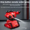 Double E E812 RC Robot Intelligent Fire Fighting Luminous Water Spray Smart App Программирование дистанционное управление Higt-Tech Car Toy