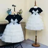 Robes de fille détail bébé filles été papillon gâteau robe de soirée princesse enfants robes douces vacances 4-9 T 230609
