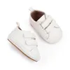 Primi camminatori Listenwind Infant Neonati Ragazzi Ragazze Mocassini Sneakers Tinta unita Contrasto Suola antiscivolo in pelle PU Prewalker