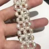 Link Bracelets Fashion Simple Pure Hand-woven 5-6MM Rice Grain Shape Freshwater Pearl Bracelet