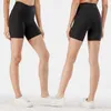 Yoga Lady Shorts Broek Effen kleur Fitness 3 Broek Strak Naakt Drie Leggings Billift Oefening Joggingbroek Elastische hardloopbroek