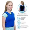 Back Support Sensory Compression Vest Weighted Low Pressure Comfort Against For Kids Teens Autism Hyperactivity Mood Processing Disorder 230609