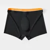 Mutande 3 Pz / lotto Uomo Biancheria Intima Di Seta Ghiaccio Ultra Sottile Vedere Attraverso Pene Pouch Boxer Boxer Trunks Cueca Sissy Slip Homme Mutandine Gay Slip