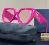 Brand Luxury Fashion European and American Sunglasses Mens Womens Designer Uv Polarizing Glasses