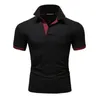 Mens Polos Polo Shirt Tennis Dot Graphic Plus Size Print Kort ärm Dagliga toppar Basic Streetwear Golf Collar Business 230609