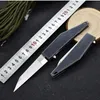 Coltello pieghevole Flipper LUOKESI di fascia alta M390 Lama satinata TC4 Lega di titanio Manico in fibra di carbonio Cuscinetto a sfera Coltelli tascabili EDC Miglior regalo