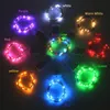 Garden Decorations 10 pcs LED Fairy String Lights Battery Operated Copper Wire Outdoor Waterproof Bottle Light For Bedroom Decor 230609