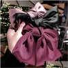 Pinces à cheveux Barrettes 2021 Arrivée Big Bows Femmes Filles Bandeau Mode Coréen Doux Poils Accessoires Drop Delivery Bijoux Hairje Dhuwp