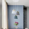 Pendant Lamps Dining Table Light For Bedroom El Kitchen Bar Restaurant Modern Hanging LED Nordic Macaron Lamp
