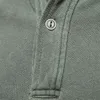 Polos pour hommes AIOPEON 100% coton couleur unie polos décontracté à manches courtes couverture mode Streetwear pour hommes 230609