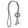 Strikjes Western Arabesque Patroon Brons Antiek Zilver Rijlaarzen Bolo Tie