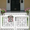 庭の装飾木製ドアリース野球形状農家のドアのドアの玄関農家農家ウェルカムサインの花輪家のようなベースはありません230609