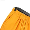 Men's Shorts Orange Black Oversize RHUDE Shorts Men Woman Clothing Simple Embroidery Casual Hip Hop Vintage Stretch Joggers Streetwear